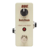 Pedal Para Guitarra Clean Boost Boost A Grande Bbe. Color Blanco