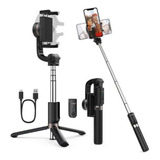 Estabilizador De Celular Camera Gimbal Tripé Pau De Selfie 