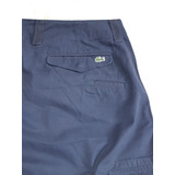 Pantalón Cargo Lacoste Gabardina - Talle 50