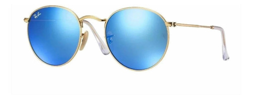 Lentes De Sol Rb Round Classic Rb3447n Dorado Azul