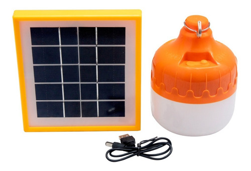 Foco Led Solar 36w C/ Panel Solar Ip65 Para Exterior