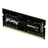 Memoria Ram Fury Impac Ddr4 8gb 2666mt/s Sodimm Kf426s15ib/8