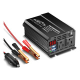 Inversor De Corriente De 400 W Cc 12 V A 110 V Ca Convertido