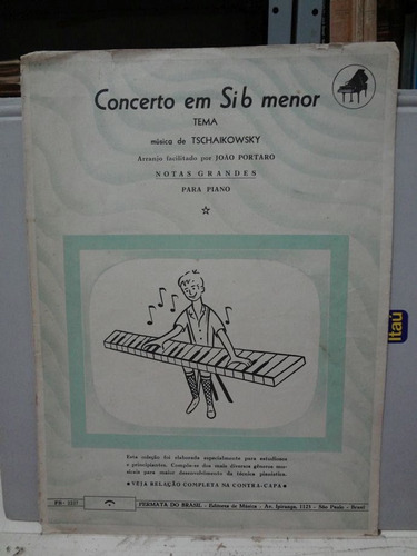 Partitura Piano Concerto Em Si B Menor Facilitado J. Portano