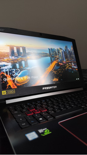 Notebook Gamer Acer Predator Helios 300 I7-7700 Gtx 1060 16r