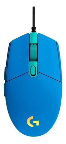 Mouse Gamer Logitech Lightsync G203 Azul - Crazygames