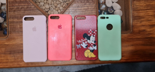 Set Carcasas iPhone 7 Y 8 Plus