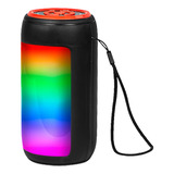 Parlantes Bluetooth Portátiles T-go Roma Luces Led Livianos Bateria Integrada Usb Micro Sd Mp3 Radio Fm