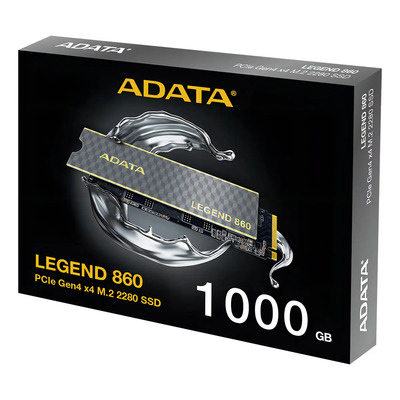 Unidad Sólida M.2 Adata Legend 860 1tb 6.000\u002F5.000mb\u002Fs Color Negro | Meses sin interés