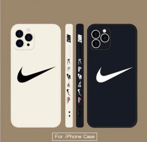Capa Para iPhone 7 8 Plus Se X Xr 11 12 13 Pró Max Mini Nike