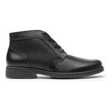 Zapato Botín Joven Escolar Flexi 50905 Con Texturas Negro 