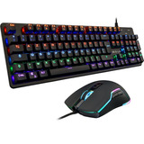 Teclado Y Mouse G-lab Combo Carbon Pack Gamer Rgb Pack Fr32w