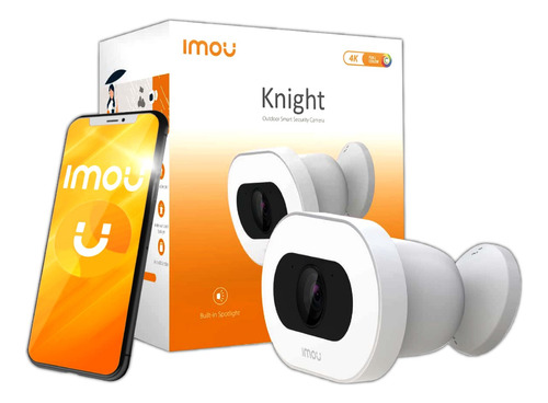 Cámara De Seguridad Exterior 8mp Imou Knight 4k Wifi Ip Bala