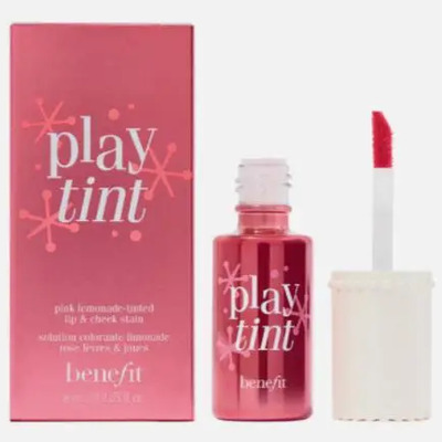 Labial Líquido Rosa Benefit Play Tint Brillante Larga Duración | Envío gratis