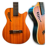 Violao Eletroacustico Flat Marques Cordas Nylon Braço Cedro