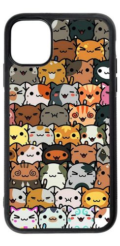 Carcasa Funda Para iPhone 11 Pro Max Gatitos Diseño 37