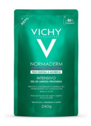 Refil Gel De Limpeza Vichy Normaderm Phytosolution Com 240g