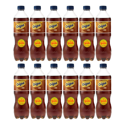 Refresco Cristal Sabor Cebada De 12 Piezas De 600ml C\u002Fu | Envío gratis