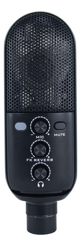 Microfone Condenser Usb Kadosh Kme-3 Estudio Gravação Gamer Cor Preto