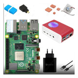 Kit Raspberry Pi 4 Modelo B 8gb Ram Con Accesorios