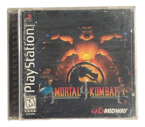 Videojuego Mortal Kombat 4 Para Ps1 Usado Playstation 1