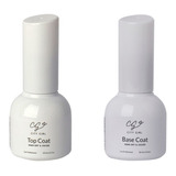 Kit Gel Uv/led City Girl Base Coat + Top Coat 10ml