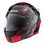 Casco Integral Moto Ls2 352 Rookie Stinger + Spoiler Plan Fa