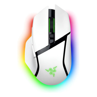 Mouse Gamer Razer Basilisk V3 Pro 35k Rgb Inalámbrico Color Blanco | Meses sin interés