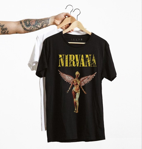 Remera Nirvana In Utero 100% Algodon Icaro Remeras Local 