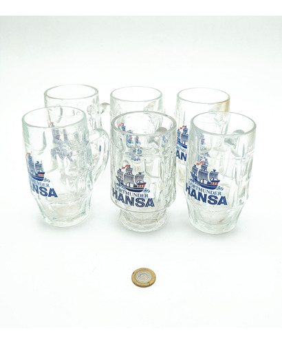 Vasos Chopp Para Cerveza 250 Ml (x6) - Bar