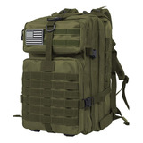 Mochila Militar Impermeable 50l Ejército Hombres Bolsa Tácti