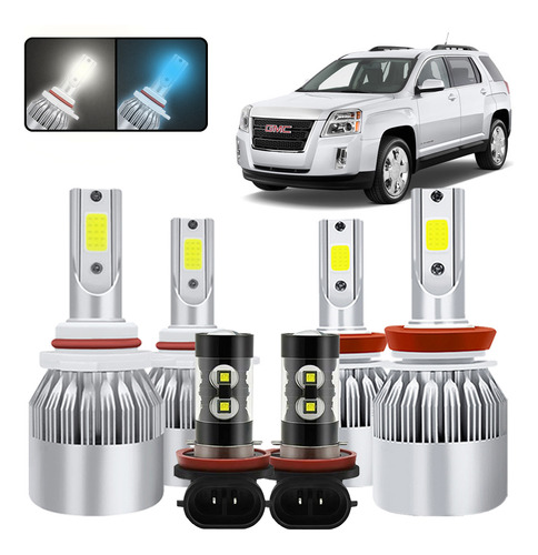 Kit De Focos Led 9005 H11 Para Gmc Terrain 2010-2015