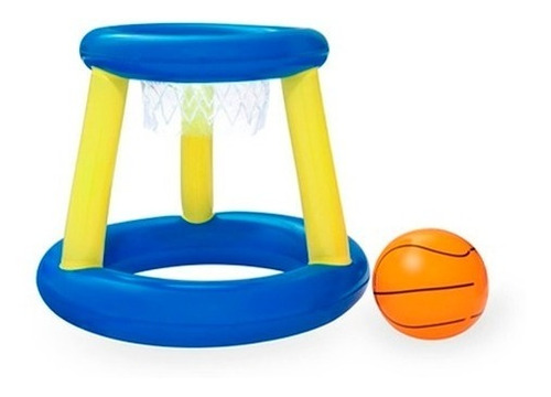 Juego De Basket Bestway Para Pileta, Inflable Con Pelota