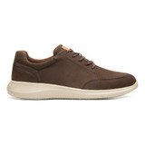 Tenis Flexi Para Hombre Estilo 413014 Chocolate