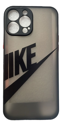 Capa Capinha Para iPhone 13 Pro Max Transparente Nike