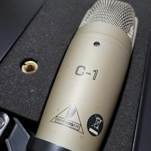 Microfone Behringer C1 Condensador Gravação Profissional