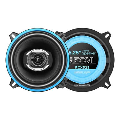 Recoil Rcx525: Altavoces Coaxiales 5.25'' De Alta Potencia