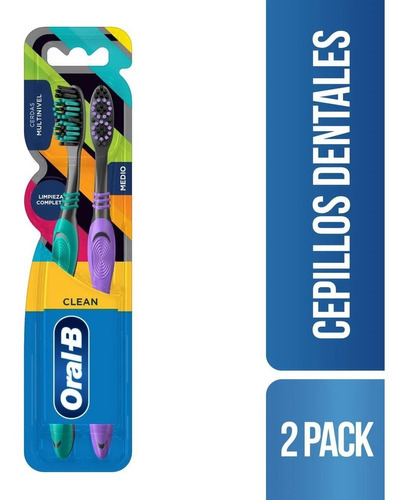 Pack De Cepillos Dentales Oral-b Complete Color Collection