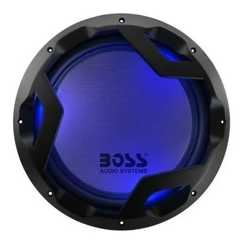 Subwoofer Boss Pd12led Azul 12 Pulgadas 1600w 2 Bobinas 4ohm