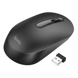 Ratón Mouse Inalámbrico Bluetooth Portátil 2,4g Ergonómico Color Negro