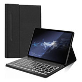 Funda Con Teclado P/ Samsung Galaxy Tab S9 De 11 Pulgadas