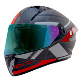 Casco Para Motocicleta Vento Ccv1 Bluetooth L