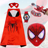 Conjunto De Capa De Brinquedo Para Crianças Do Homem-aranha