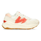 Tenis Casuales Blanco-fucsia New Balance M5740spb Mujer