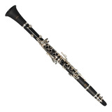 Clarinete Com Estojo Vogga Vscl702n Bb Chaves Prateadas