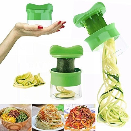 Rallador Espiral Corta Verduras Spiralizer Fideos Veggie