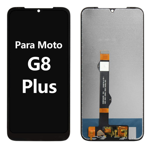 Para Motorola G8 Plus Xt2019 Tela Frontal Lcd Display Oem