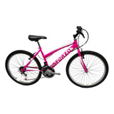 Bicicleta Niña Rin 24 En Aluminio 18 Cambios Color Rosa