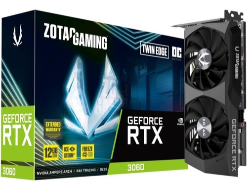 Nvidia Zotac Gaming Geforce Rtx 3060 Oc Edition 12gb - Usada