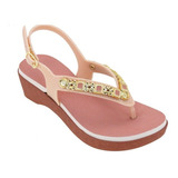 Sandalias Ojotas Niñas Nenas Vizzia Bk439-150 Bbc Calzados